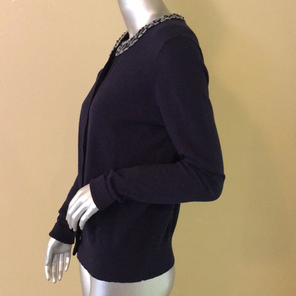 Cabi formal cardigan sequin bead details - Picture 5 of 15